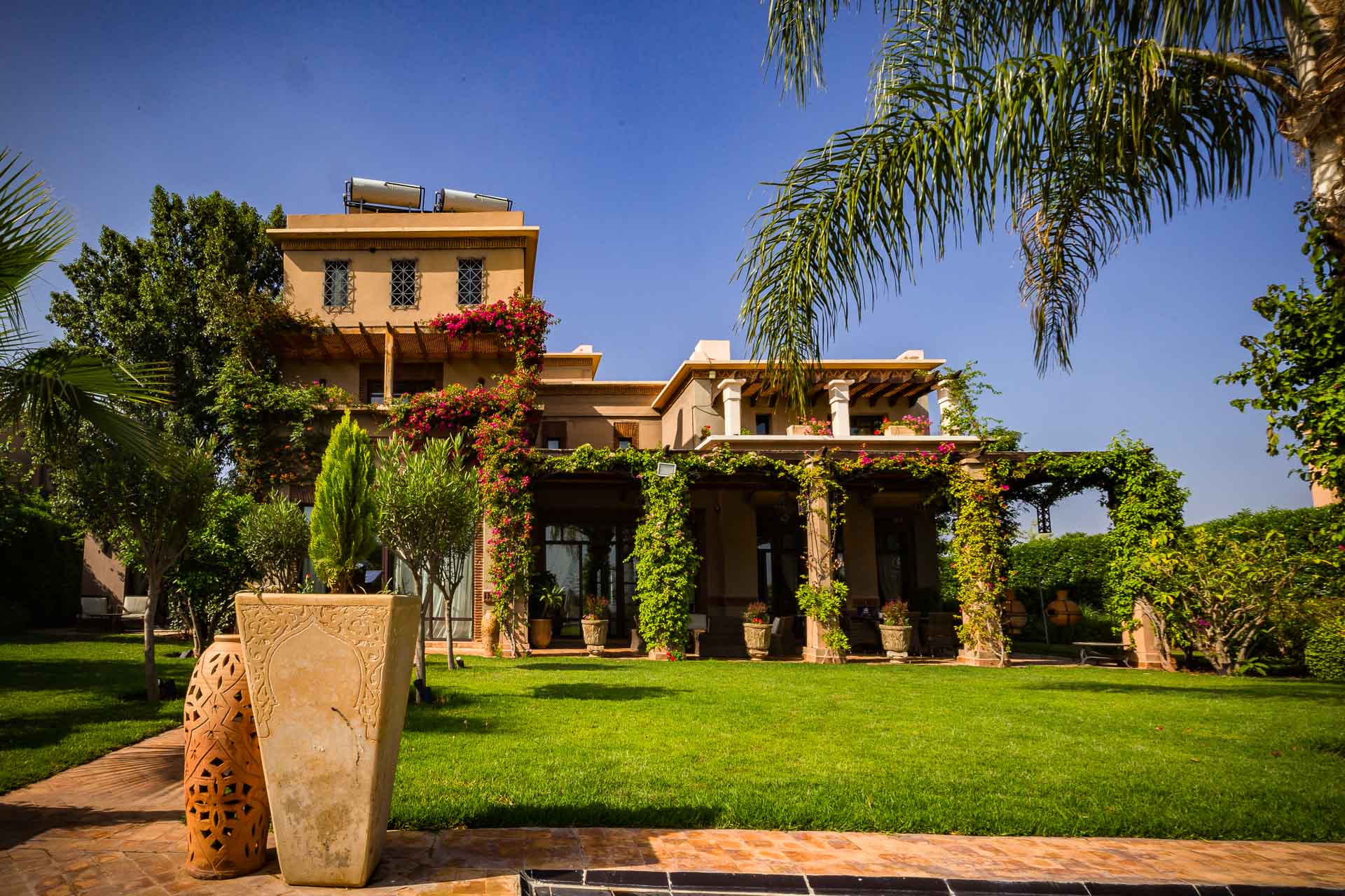 al jannah villa marrakech Moroccan Villa Visual Identity