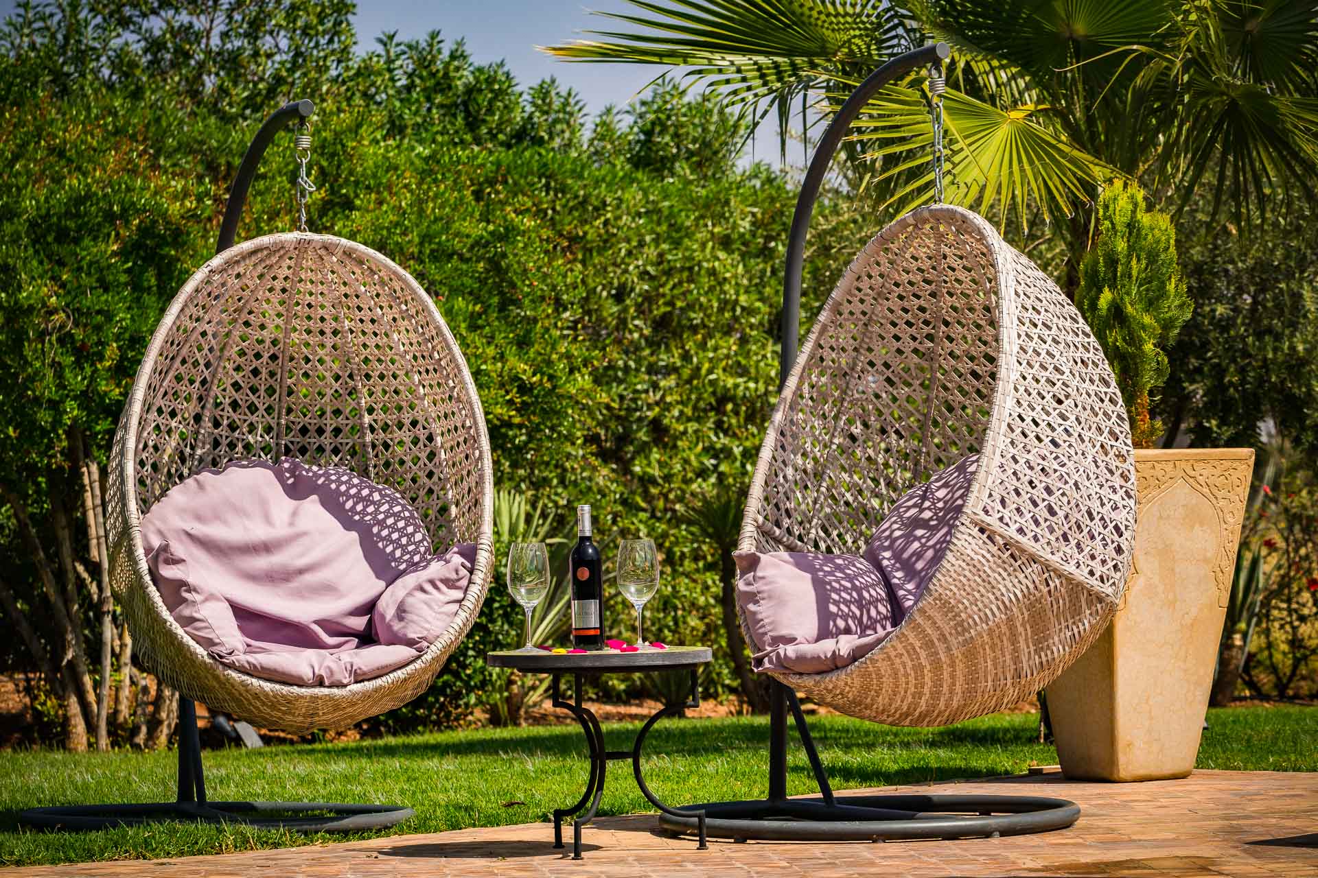 al jannah villa marrakech Moroccan Villa Visual Identity