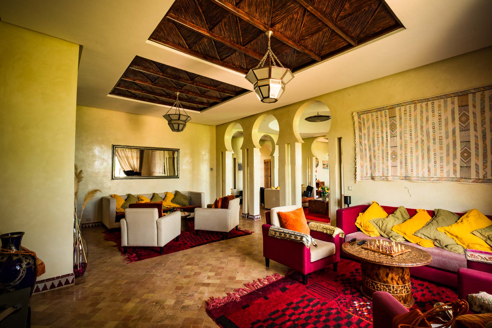 al jannah villa marrakech Moroccan Villa Visual Identity