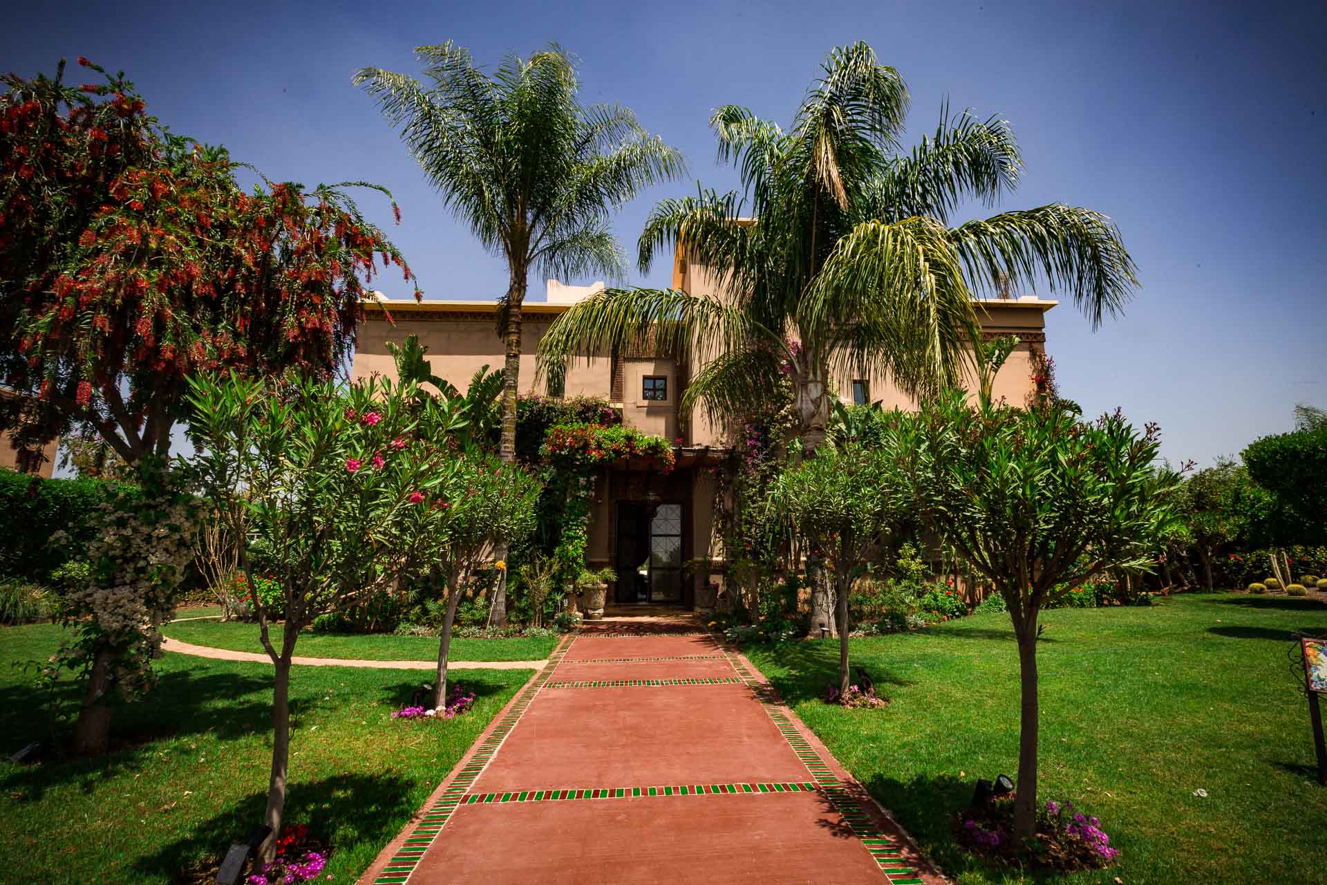 al jannah villa marrakech Moroccan Villa Visual Identity