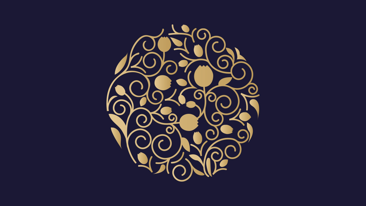 al jannah villa marrakech Moroccan Villa Visual Identity emblem