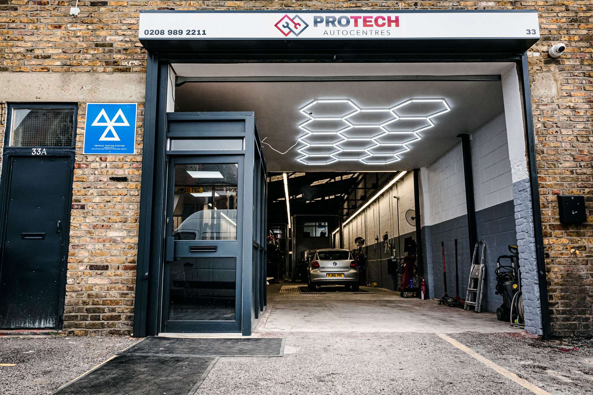 Protech Motors Professional Garage Branding Services