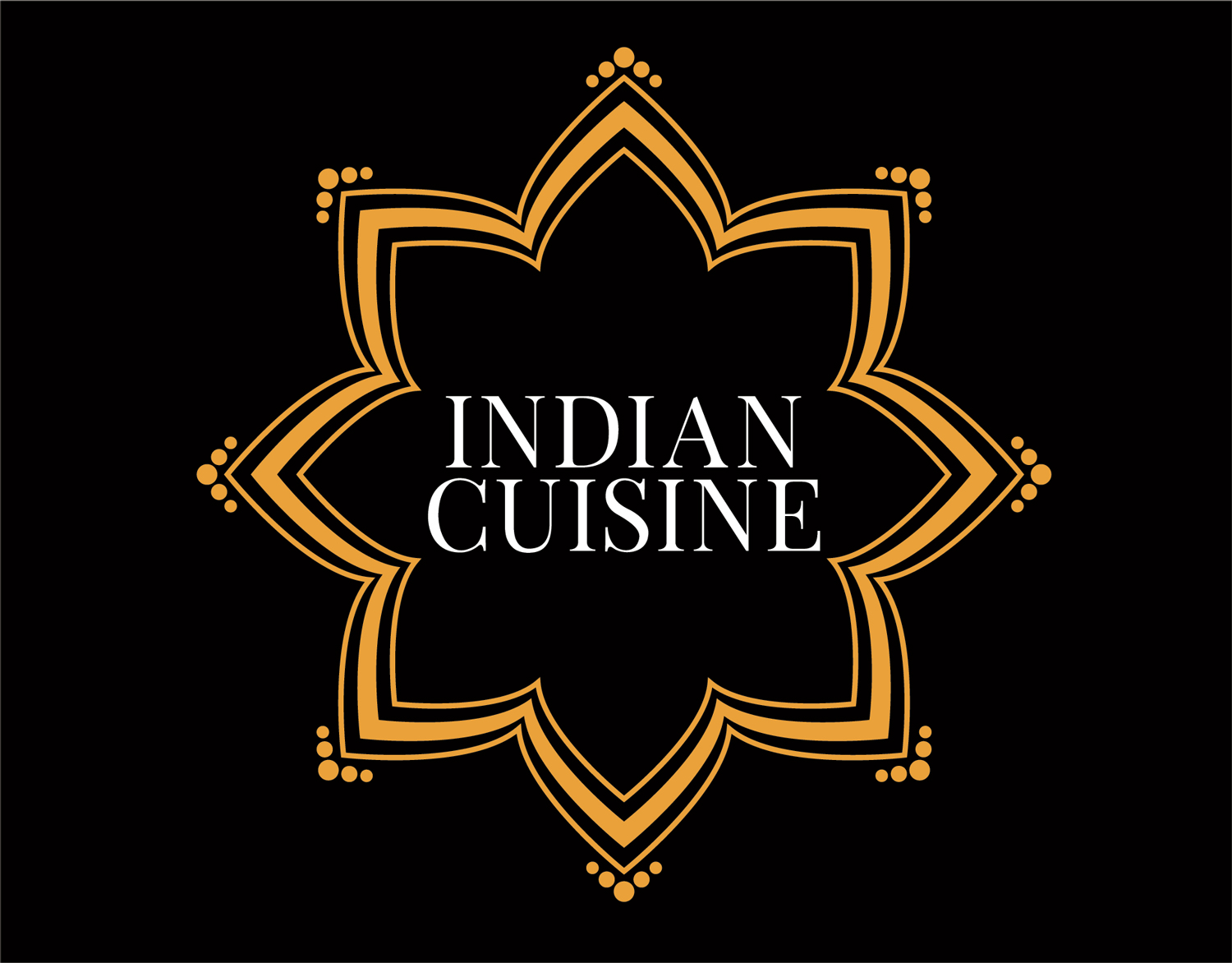 Vijay's Virasat Indian restaurant brand identity